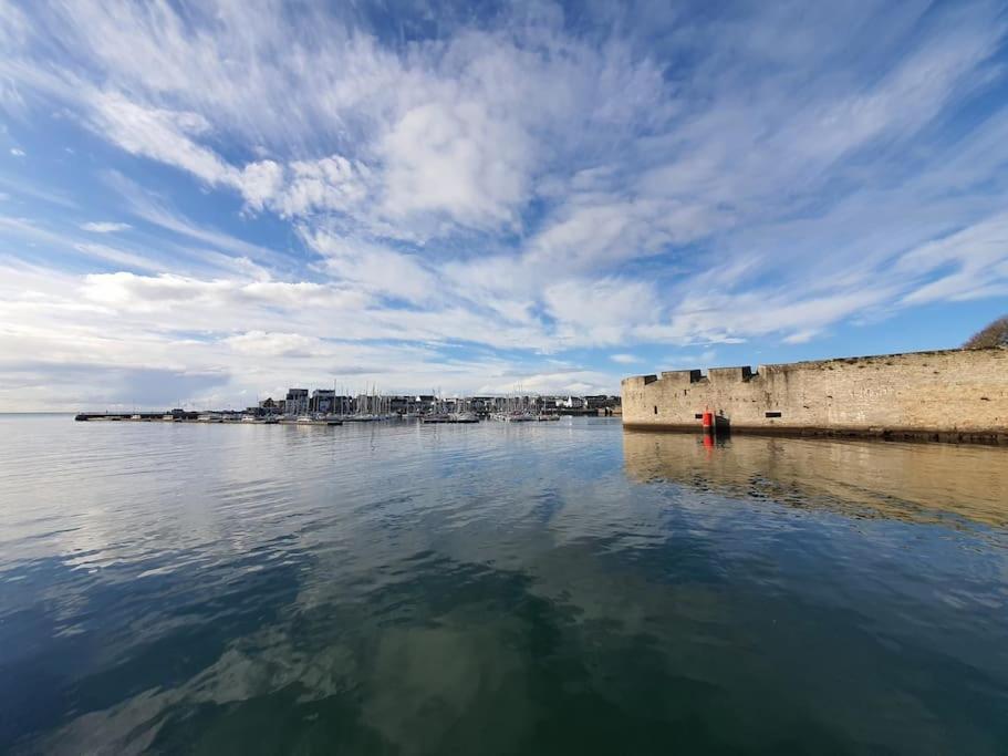 Kerlean, Plage Des Sables Blancs A 700M! Concarneau Exterior foto